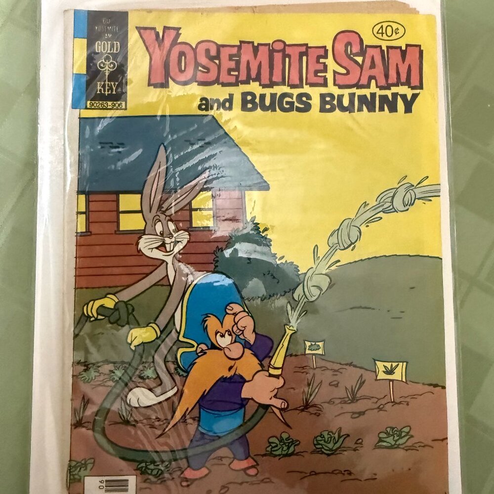 Yosemite Sam and Bugs Bunny Comic
